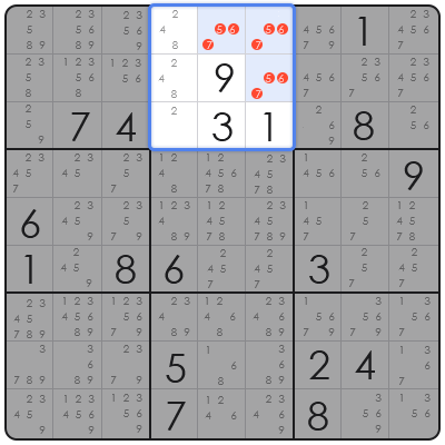 killer sudoku cheat sheet